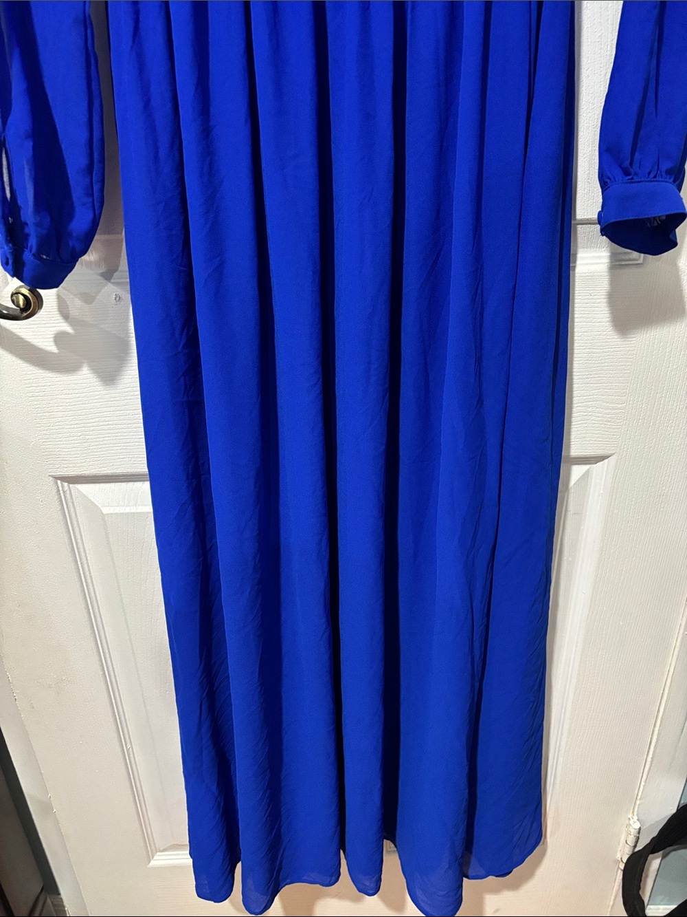 Lulu's Blue Long-Sleeve Dress - Picture 7 of 9